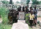 The grave of Lt Thompson. The first British Officer to be killed in WW1 Whala Cemetery Togo - Mike Rimmer