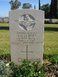 Ramleh War Cemetery - Lambert, Ernest Nation