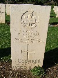 Minturno War Cemetery - Campbell, Patrick Joseph