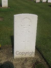 Rue-David Military Cemetery&#44; Fleurbaix - Green, Blencowe Edward