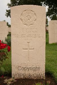 Bolsena War Cemetery - Saynor, David Charles