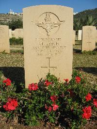 Khayat Beach War Cemetery - Leech, J T
