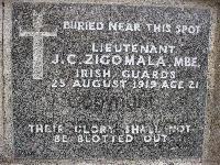 Archangel Allied Cemetery - Zigomala, John Copeland