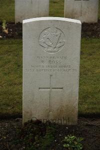 Ancre British Cemetery Beaumont-Hamel - Ross, Robert