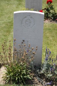 Ham British Cemetery Muille-Villette - Lilley, W