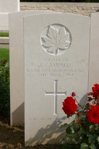 Dieppe Canadian War Cemetery&#44; Hautot-Sur-Mer - Campbell, Samuel