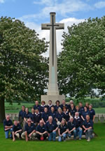 Some of The War Graves Photographic Project team