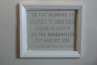 Helles Memorial - Huxtable, Charles William