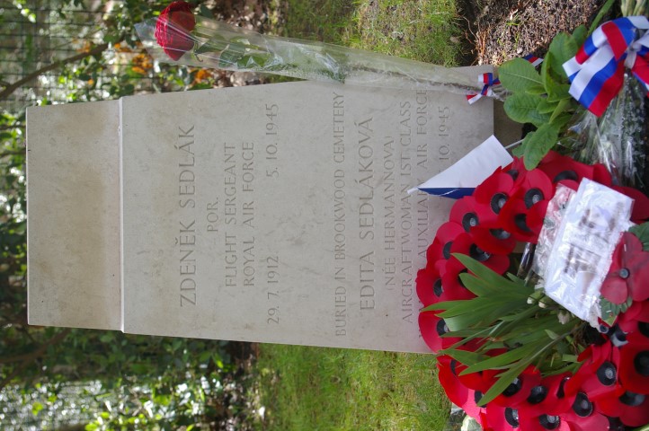 Brookwood Military Cemetery - Sedlak, Zdenek