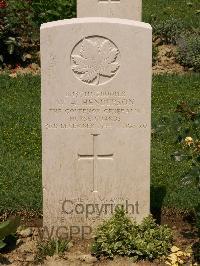 Ravenna War Cemetery - Henderson, William Andrew