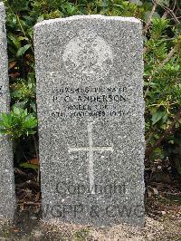 Greenock Cemetery - Anderson, Percy Colvin