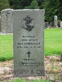 Greenock Cemetery - Andreassen, Nils Ove