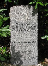 Greenock Cemetery - Beaton, M McG.