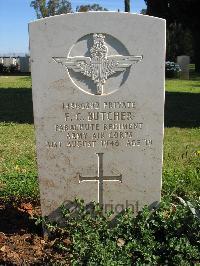 Ramleh War Cemetery - Butcher, F C