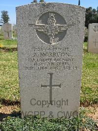 Ramleh War Cemetery - Morrison, Alexander