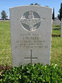 Ramleh War Cemetery - Park, John Henry