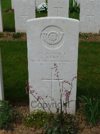 Savy British Cemetery - Kenny, T