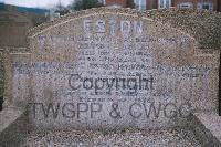 Holywood Cemetery - Eston, Robert Keith