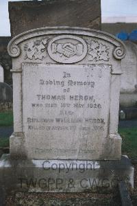 Holywood Cemetery - Heron, William