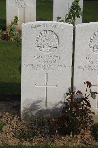 Serre Road Cemetery No.2 - Myers, T C