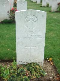 Serre Road Cemetery No.2 - Oddy, Victor
