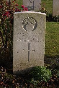Serre Road Cemetery No.2 - Peate, William