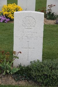 Serre Road Cemetery No.2 - Reid, J