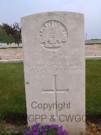 Serre Road Cemetery No.2 - Robinson, Herbert Henry Walton
