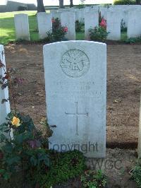 Serre Road Cemetery No.2 - Route, Stanley Winlove