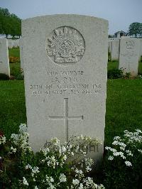 Serre Road Cemetery No.2 - Rye, Albert