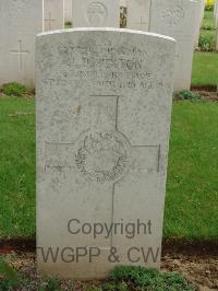 Serre Road Cemetery No.2 - Sexton, John Byron