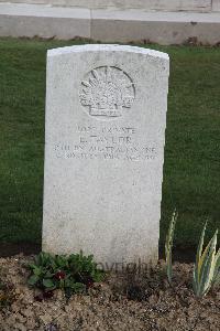 Serre Road Cemetery No.2 - Taylor, Edwin