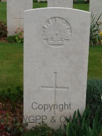 Serre Road Cemetery No.2 - Weedon, T C J