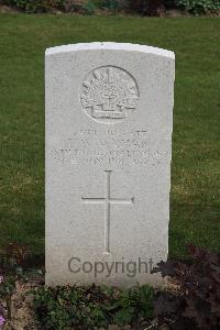 Serre Road Cemetery No.2 - Wyman, Frederick Walter