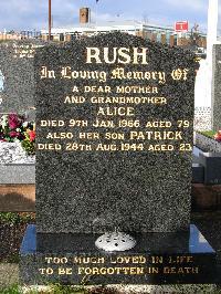 Coalisland Roman Catholic Cemetery - Rush, Patrick Joseph