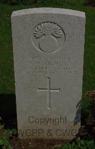 St. Charles De Percy War Cemetery - Crosby, Ronald William