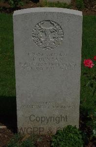 St. Charles De Percy War Cemetery - Duncan, Peter