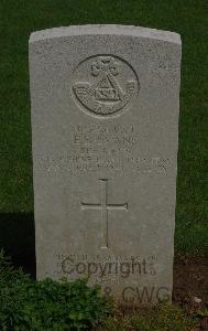 St. Charles De Percy War Cemetery - Evans, Edwin Eli