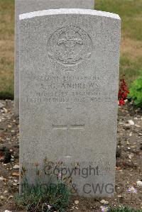 St. Sever Cemetery Extension Rouen - Andrews, Alfred George