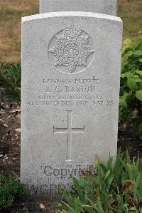 St. Sever Cemetery Extension Rouen - Barton, E G