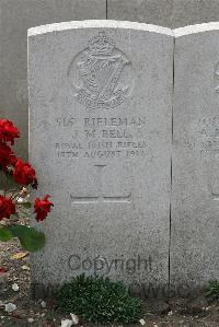 St. Sever Cemetery Extension Rouen - Bell, J M