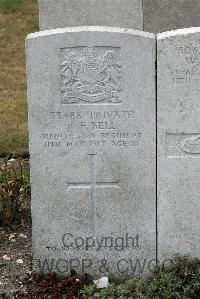 St. Sever Cemetery Extension Rouen - Bell, Robert Edward