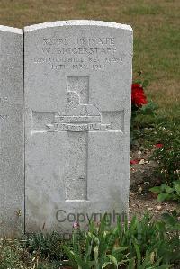 St. Sever Cemetery Extension Rouen - Biggerstaff, W