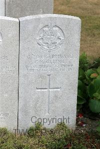 St. Sever Cemetery Extension Rouen - Billing, Cuthbert Stanley
