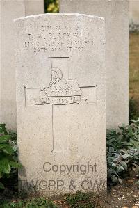 St. Sever Cemetery Extension Rouen - Blackwell, T W