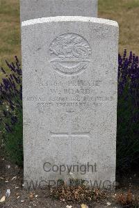 St. Sever Cemetery Extension Rouen - Board, W