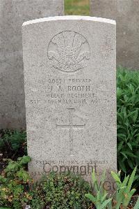St. Sever Cemetery Extension Rouen - Booth, Joseph Albert