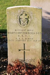 St. Sever Cemetery Extension Rouen - Bousfield, Mary Cawston