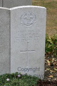 St. Sever Cemetery Extension Rouen - Bowden, Francis Leopold