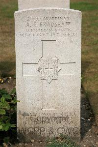 St. Sever Cemetery Extension Rouen - Bradshaw, Albert Edward